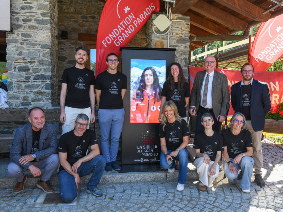 Inaugurazione del totem interattivo “La SIBILLA del Gran Paradiso” Inaugurazione del totem interattivo “La SIBILLA del Gran Paradiso”