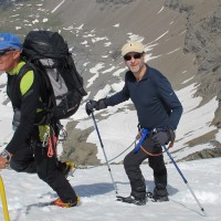 Fabio "legato all’esperienza" della grande guida alpina Abele Blanc