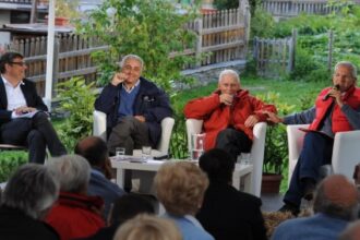 Fabrizio Cassella, Gaetano Quagliariello, Valerio Onida e Luciano Violante - Archivio FGP