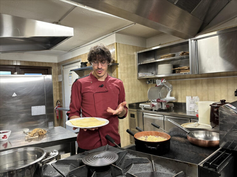 Cucina tradizionale di Cogne in onda su Italia 1 a Studio Aperto MAG